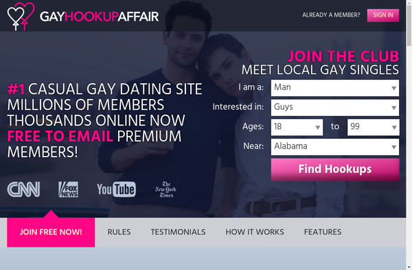Gay Hookup Affair