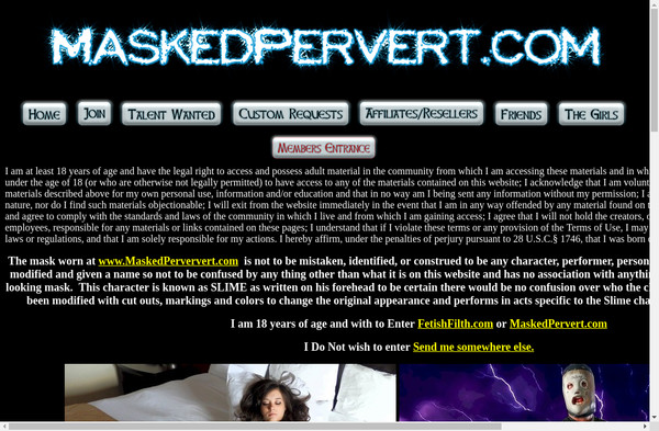 Masked Pervert