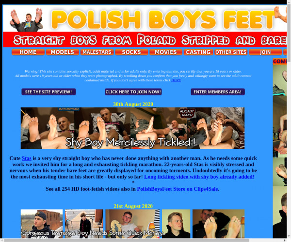 polish boys feet