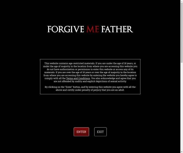 forgive me father