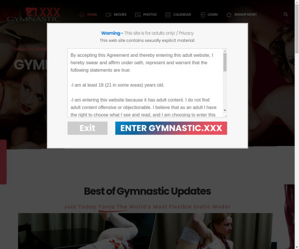 gymnastic xxx