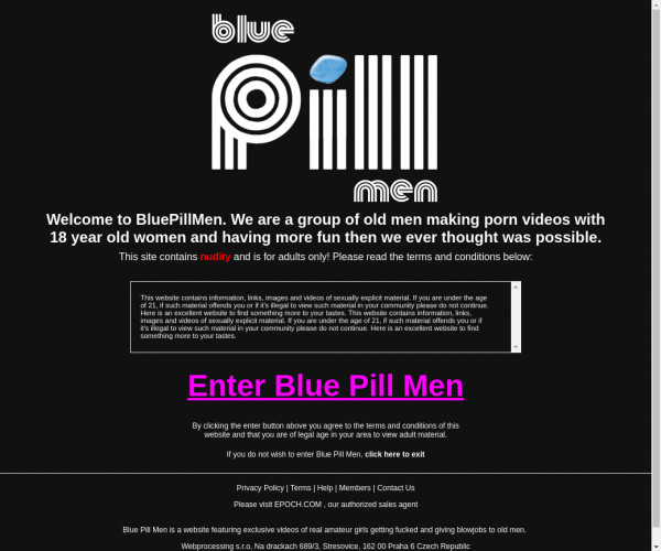 blue pill men