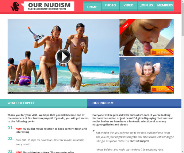 our nudism